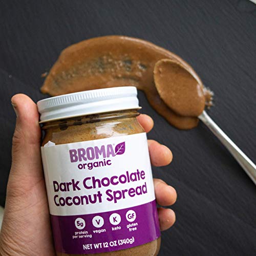 Broma Dark Chocolate Coconut Spread One 12 Oz Jar | Gluten Fre