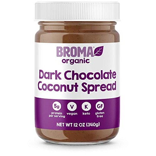 Broma Dark Chocolate Coconut Spread One 12 Oz Jar | Gluten Fre