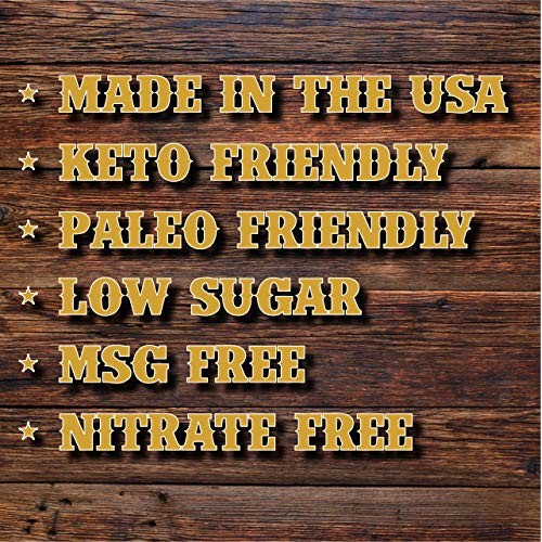 Bronco Billys Beef Jerky Old Country One Pound Resealable Bag