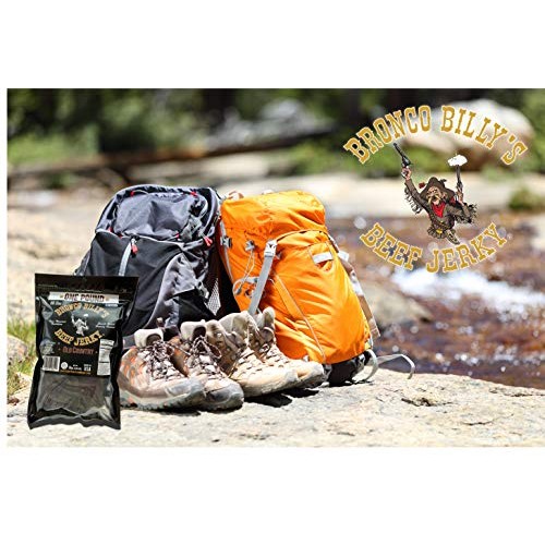 Bronco Billys Beef Jerky Old Country One Pound Resealable Bag