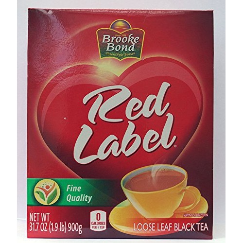 Brooke Bond Red Label Loose Leaf Black Tea, 31.7 Ounce1.9 Pound