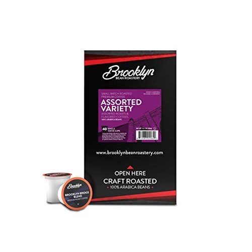 Brooklyn Beans Coffee Pods Assorted Gourmet Variety Pack, Compat