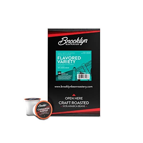 Brooklyn Beans Flavored Coffee Variety Pack Pods For Keurig K Cu
