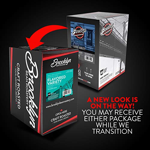 Brooklyn Beans Flavored Coffee Variety Pack Pods For Keurig K Cu