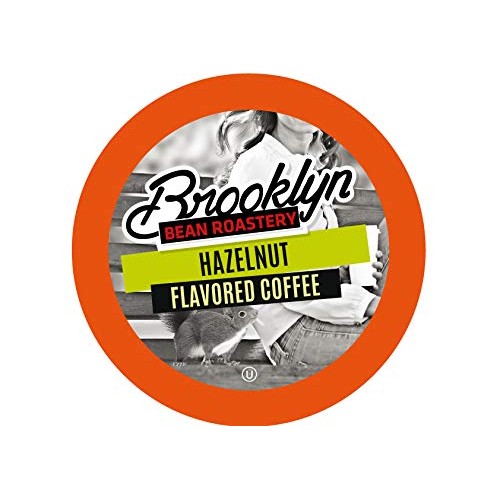 Brooklyn Beans Hazelnut Coffee Pods, Compatible With 2.0 K-Cup B