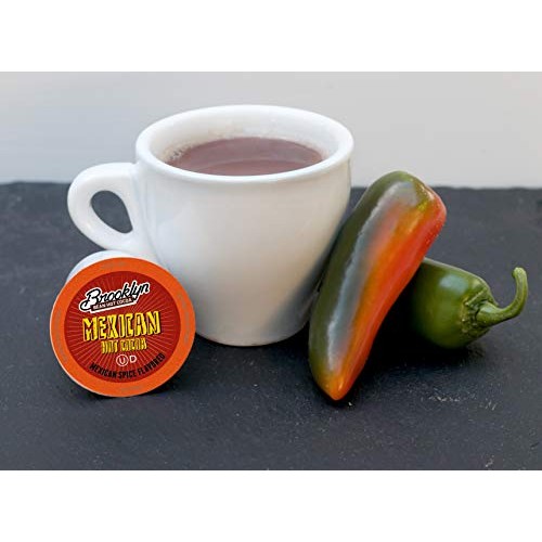 Brooklyn Beans Mexican Cocoa Hot Chocolate Pods, Compatible With