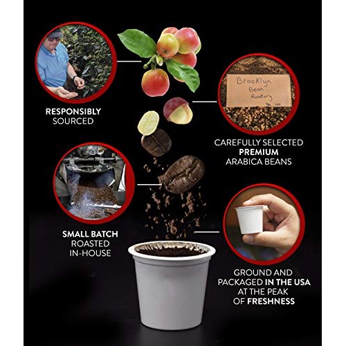 Brooklyn Beans Oh Fudge Coffee Pods, Compatible With 2.0 K-Cup B