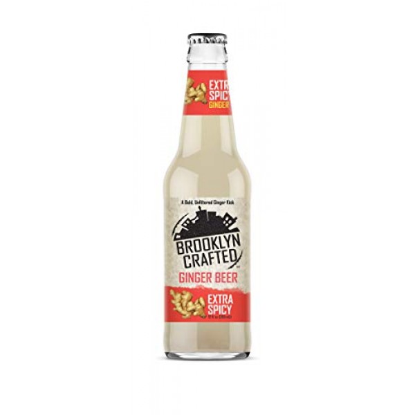 Brooklyn Crafted - Extra Spicy Ginger Beer - 12 Oz 9 Glass Bott