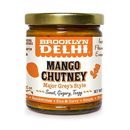 Brooklyn Delhi Mango Chutney, Major Grey Style Sweet, Gingery, T