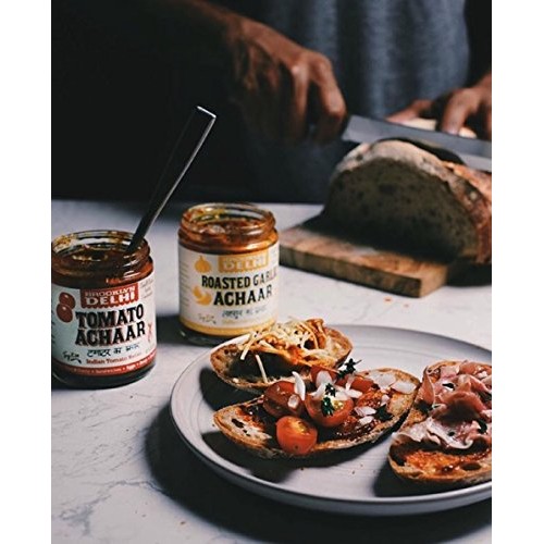 Brooklyn Delhi Roasted Garlic Achaar Roasted Garlic Chili Sauce,