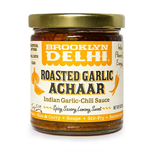 Brooklyn Delhi Roasted Garlic Achaar Roasted Garlic Chili Sauce,