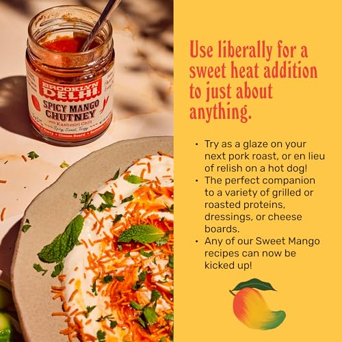 Brooklyn Delhi Spicy Mango Chutney | Made with Ripe Mangos, Fres...