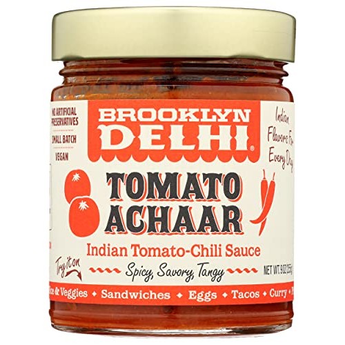 Brooklyn Delhi Tomato Achaar - Savory, Spicy, and Tangy Flavor 9...
