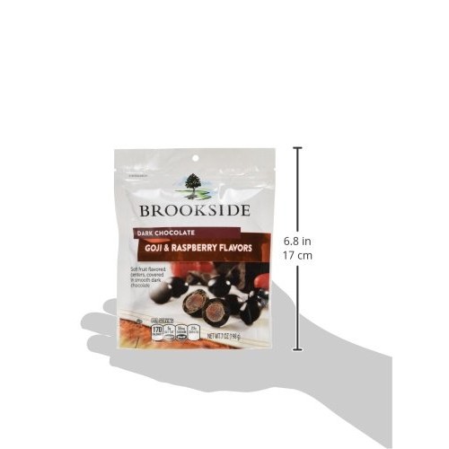 Brookside Dark Chocolate Candy, Goji &Amp; Raspberry, 7 Ounce