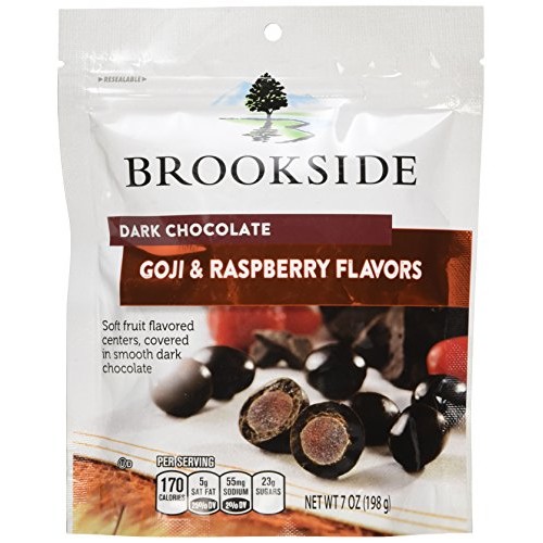 Brookside Dark Chocolate Candy, Goji &Amp; Raspberry, 7 Ounce