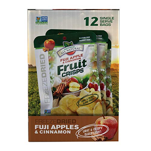 Brothers-All-Natural Fruit Crisps, Fuji Apple And Cinnamon, 0.35