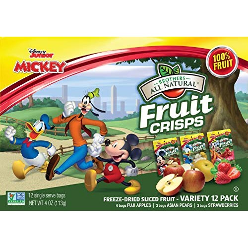 Brothers-All-Natural Fruit Crisps, Mickey Mouse Clubhouse Variet