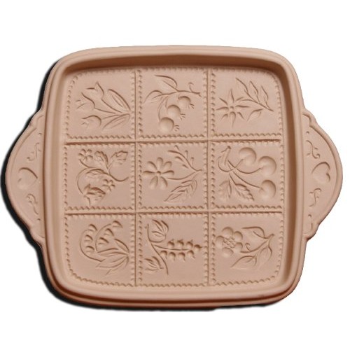 Brown Bag Flowers &Amp; Berries Shortbread Cookie Pan