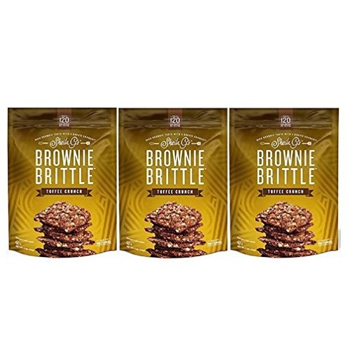 Sheila Gs Brownie Brittle 5Oz Bag 3 Pack Toffee Crunch