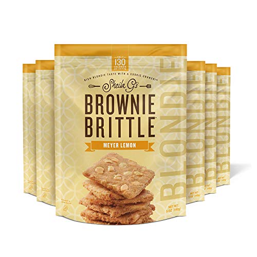 Sheila Gs Brownie Brittle Blondie Meyer Lemon- Low Calorie, Hea