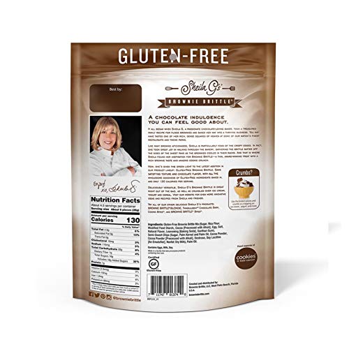 Sheila Gs Brownie Brittle Gluten Free Chocolate Chip- Low Calor