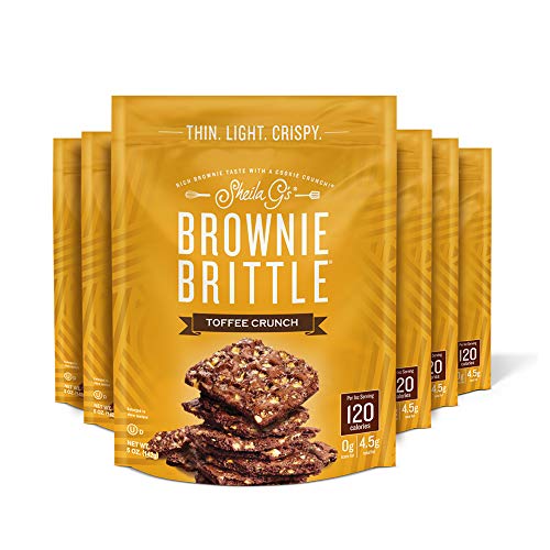 Sheila Gs Brownie Brittle Toffee Crunch Sweet Crispy Snack-Low