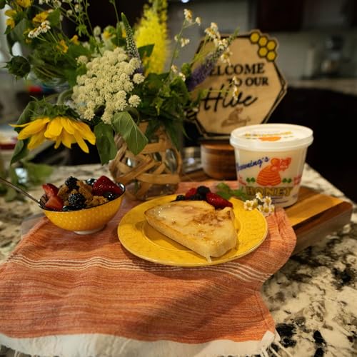 Brownings 40 oz Creamed Raw Clover Honey | 100% Pure, Natural &...