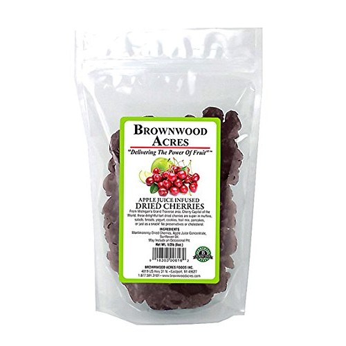 Dried Tart Cherries Sweetened With Apple Juice Concentrate - 1/2