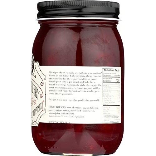 Brownwood Farms Cherry Pie Filling - 18 Oz Best Michigan Topping