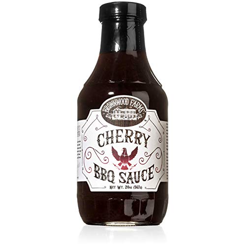 Cherry Bbq Sauce - Brownwood Farms - 20 Oz, Single Pack - Sweet