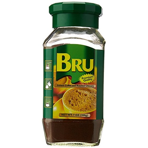 Bru Instant Coffee And Roasted Chicory, 7 Ounce