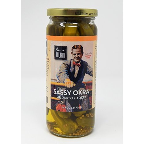 Bruce Julian Sassy Pickled Veggies Okra