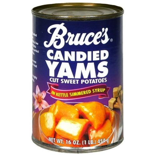 Bruce Old Time Candied Yam In Syrup, 16-Ounce Pack Of 6