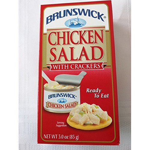 Brunswick Tuna Salad &Amp; Chicken Salad With Crackers Ready To Eat