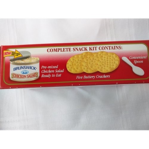 Brunswick Tuna Salad &Amp; Chicken Salad With Crackers Ready To Eat