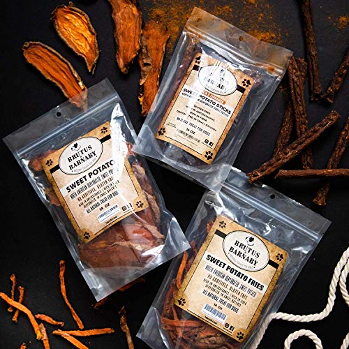Sweet Potato Dog Treats - Grain Free, Cinnamon Pumpkin Crunchy S