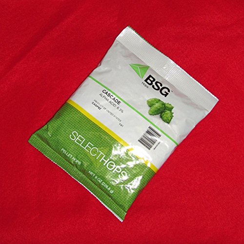 Hops Cascade 8Oz Factory Packed Pellet Hops For American Craft B