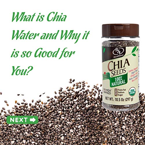 Bsl Bsweetbnatural Premium Organic Chia Seeds - Source Of Omega-