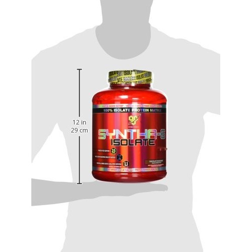 Bsn Syntha-6 Isolate Protein Powder, Whey Protein Isolate, Milk
