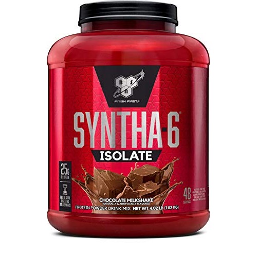 Bsn Syntha-6 Isolate Protein Powder, Whey Protein Isolate, Milk