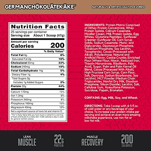 Bsn Syntha-6 Whey Protein Powder, Cold Stone Creamery- Germanchö