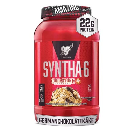 Bsn Syntha-6 Whey Protein Powder, Cold Stone Creamery- Germanchö
