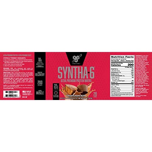Bsn Syntha-6 Whey Protein Powder, Micellar Casein, Milk Protein
