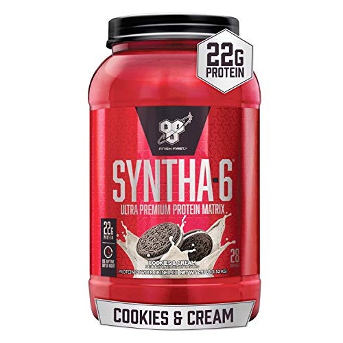 Bsn Syntha-6 Whey Protein Powder, Micellar Casein, Milk Protein