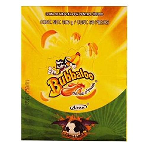 Bubbaloo, Chewing Gum Platano Banana, Count 50 - Gum / Grab Va