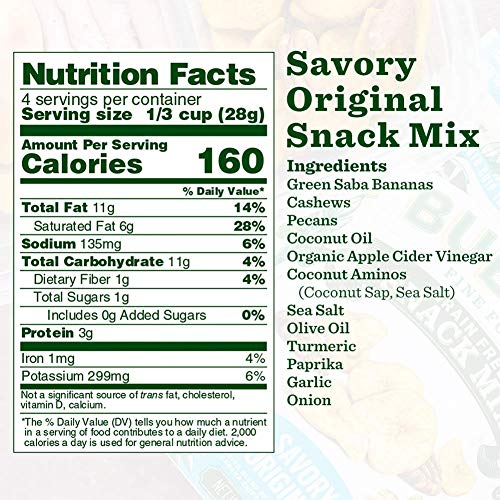 Bubbas Foods Grain Free Snack Mix 4Oz Variety Pack Of 3 | Veg