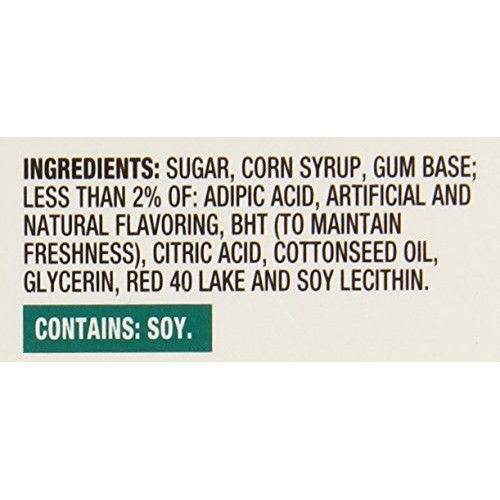 Bubblicious Watermelon Wave Bubble Gum 18 Packs 5Ct Per Pack