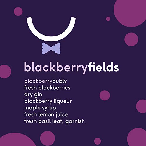 Bubly Sparkling Water, Blackberry, 12 Fl Oz. Cans 18 Pack