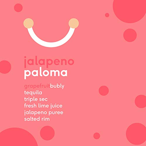 Bubly Sparkling Water, Grapefruit, 12 Fluid Ounces Cans, 18 Pack