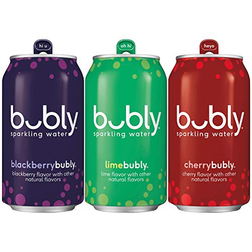 Bubly Sparkling Water, Lime Yours Variety Pack, 3Fl Lime Yours V